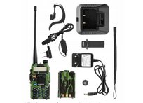 Krótkofalówka Baofeng UV-5R HTQ Camo, Radiotelefon Walkie Talkie Skaner Kamuflaż Baofeng
