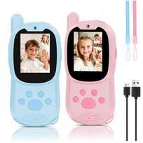 KRÓTKOFALÓWKA CYFROWA KAMERA WALKIE-TALKIE 2 KRÓTKOFALÓWKI 2x DLA DZIECI Inna marka