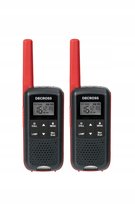 Krótkofalówka Walkie talkie 2x PMR Decross DC63, micro USB, latarka, IPX4