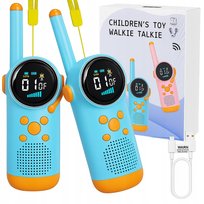 KRÓTKOFALÓWKA WALKIE TALKIE DUŻY ZASIĘG KRÓTKOFALÓWKI ŁOKI TOKI USB-C AMT