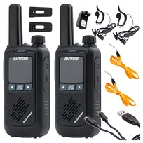 Krótkofalówki Walkie Talkie Baofeng BF-T17 Radiotelefon Zestaw Latarka 2szt