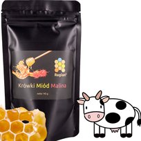 Krówki Miód z Maliną Raglan Polski Producent 145g