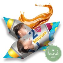 Krówki personalizowane CHRZEST baby shower URODZINKI 120szt