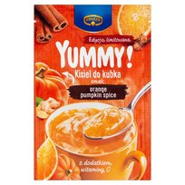 Krüger Yummy! Kisiel do kubka smak orange pumpkin spice 30g Kruger