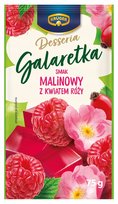 Kruger Galaretka Malinowa z kwiatem róży 75g Kruger