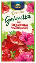 Kruger Galaretka Truskawkowa z Kwiatem Hibiskusa 75g Kruger