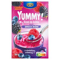 Kruger YUMMY Kisiel do kubka Owoce leśne 30g Kruger