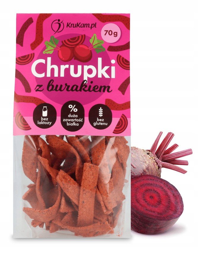 Krukam Chrupki Z Burakiem 70G - KRUKAM | Sklep EMPIK.COM