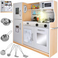 Kruzzel, Kuchnia drewniana dla Dzieci LED - Kruzzel