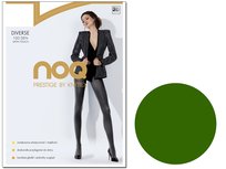 Kryjące Rajstopy Błyszczące 100 Den Dark Green 4 KNITTEX
