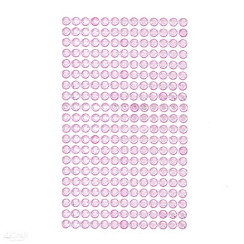 Kryształki Diamenciki Samoprzylepne Dalprint 6Mm 260 Szt Jasno Różowe Grkr 051 - dpCraft