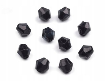 Kryształki Diamentowe Czarne 10mm 20szt - Inna marka