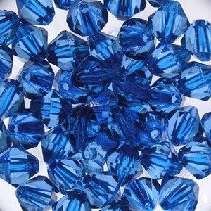 Kryształki Okrągłe Niebieskie 14Mm 8Szt - Inna marka