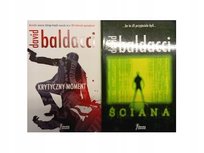 Krytyczny moment / Ściana - Zestaw 2 szt, książek Baldacci David