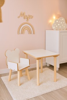 KRZESEŁKO I STOLIK dla dzieci, zestaw dla maluchów - patimondo
