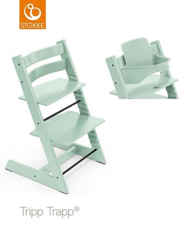 Krzesełko Stokke Tripp Trapp Soft Mint + Baby Set Stokke Sklep