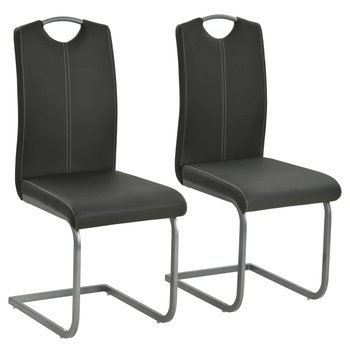Krzesła do jadalni vidaXL 2 szt., sztuczna skóra, 43x55x100 cm - vidaXL