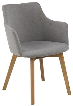 Krzesło ACTONA Bella, jasnoszare, 59x60x81 cm - Sfmeble