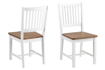 Krzesło ACTONA Brisbane, białe, 43x51x89,5 cm - Actona