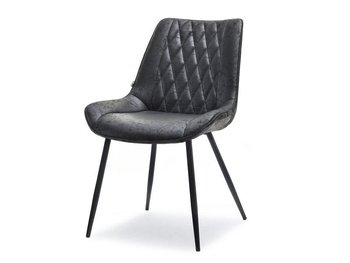 krzesło adel czarny tkanina, podstawa czarny - MEBEL-PARTNER