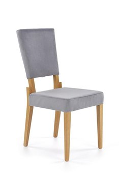 Krzesło Adrien szare/ dąb miodowy - Intesi