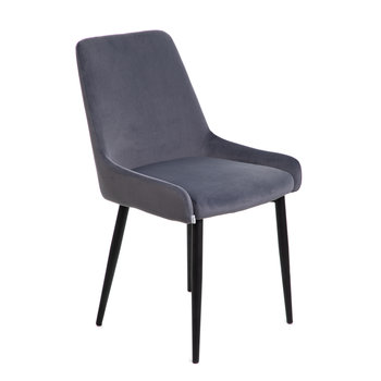 Krzesło ARVEN szare 50x56x87 cm HOMLA - Homla