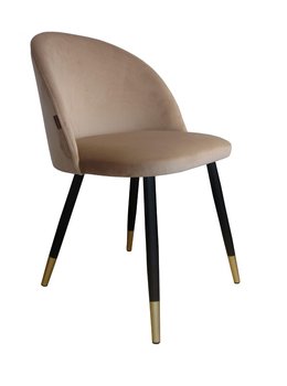 Krzesło ATOS Colin MG06, beżowo-czarne, 76x57x44 cm - Atos