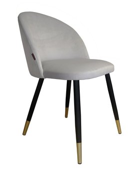Krzesło ATOS Colin MG39, jasnoszaro-czarne, 76x57x44 cm - Atos