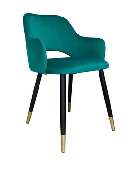 Krzesło ATOS Milano MG20, turkusowe, 76x42x57 cm - Atos