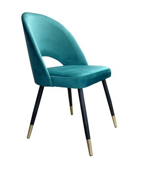 Krzesło ATOS Polo MG20, niebiesko-czarne, 87x64x53 cm - Atos
