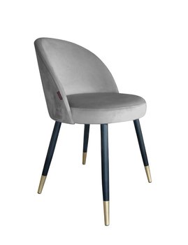 Krzesło ATOS Trix MG17, szaro-czarne, 49x54x76 cm - Atos