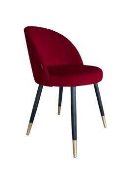 Krzesło ATOS Trix MG31, czerwono-czarne, 49x54x76 cm - Atos