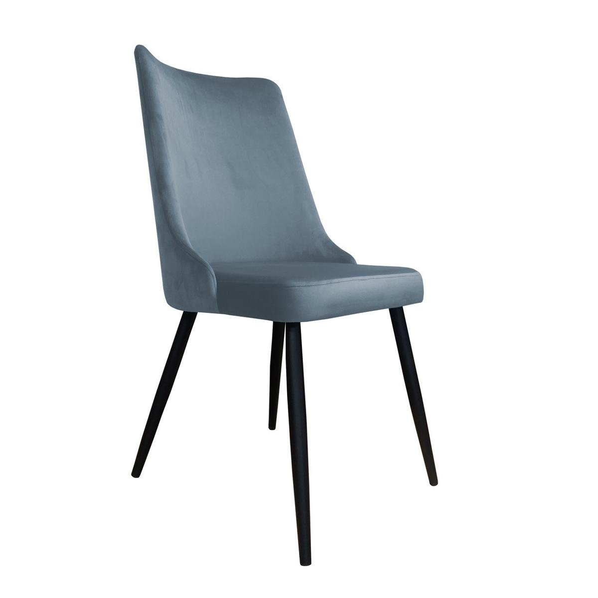 Zdjęcia - Krzesło Atos   Victor BL06, jasnoszaro-czarne, 96x50x50 cm 