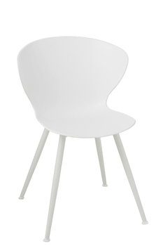 Krzesło białe z tworzywa J-LINE - J-Line
