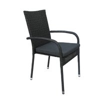 Krzesło Bikly Brązowe 56X64X94 Cm Homla