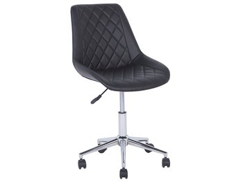 Krzesło biurowe BELIANI Maribel, czarno-srebrny, 96x51x59 cm - Beliani