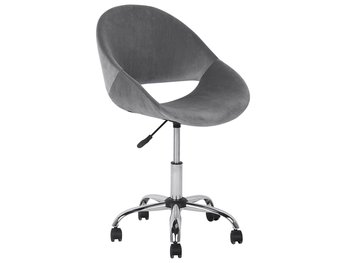 Krzesło biurowe BELIANI Selma, szaro-srebrny, 96x54x62 cm,  - Beliani