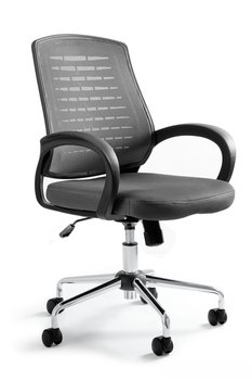 Krzesło biurowe, fotel, Award, szary - Unique