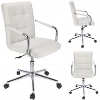 Krzesło Biurowe Na Kółkach Obrotowe Do Biurka