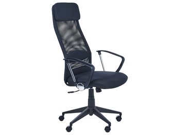 Krzesło biurowe regulowane czarne PIONEER - Beliani