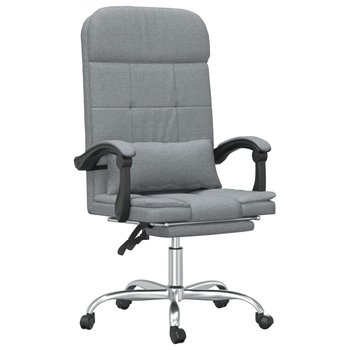 Krzesło biurowe z funkcją masażu, jasnoszary, 63x5 / AAALOE - Inny producent