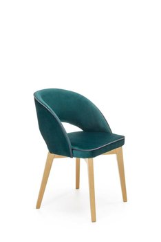 Krzesło Blanche dąb/ zielone Monolith 37 - Intesi