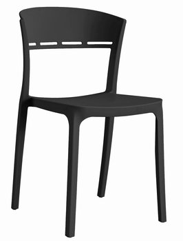 Krzesło COCO - czarne x 4 - Oskar