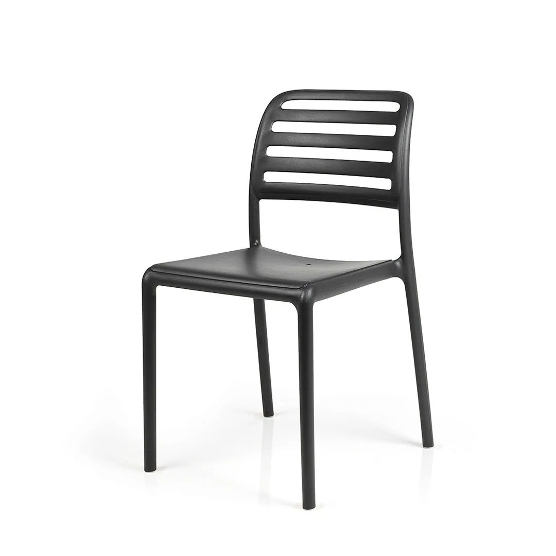 Фото - Садові меблі Nardi Krzesło Costa, czarne, 83x49x54 cm 