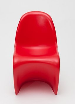 Krzesło D2.DESIGN Balance Junior, czerwone, 57x32x40 cm - D2.DESIGN