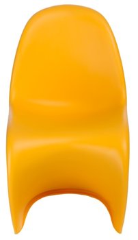 Krzesło D2 DESIGN Balance PP, żółte, 82x47x56 cm - D2.DESIGN