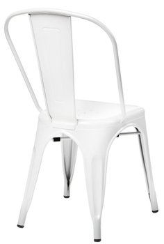 Krzesło D2 DESIGN Paris, białe, 45x45,5x84 cm - D2.DESIGN