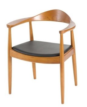 Krzesło D2 DESIGN President, brązowe, 63x54x76 cm - D2.DESIGN