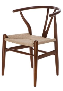 Krzesło D2 DESIGN Wicker, brązowe, 71x54x42 cm - D2.DESIGN
