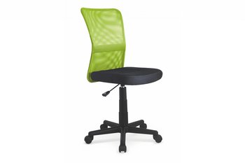 Krzesło do biurka dla dzieci obrotowe zielone BARYA - Konsimo